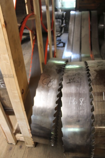 (5) Used 8" Band Saw Blades