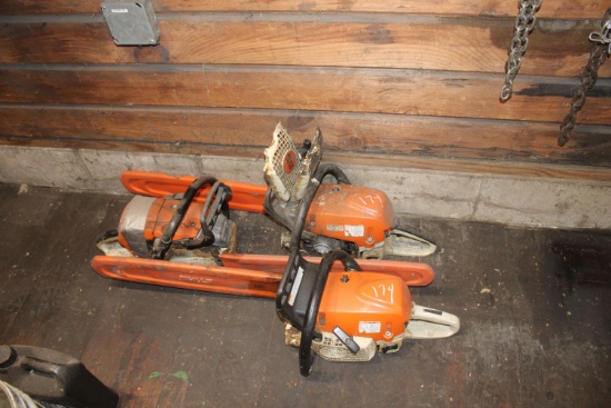 (3) Stihl Chains Saws