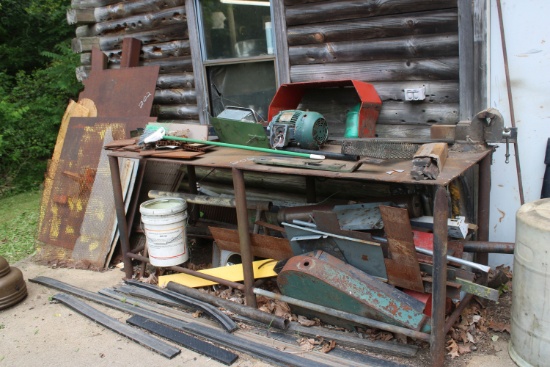 Metal Work Table