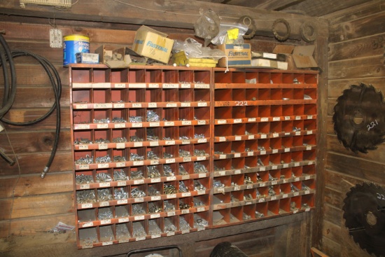 (2) Bolt Bins and contents