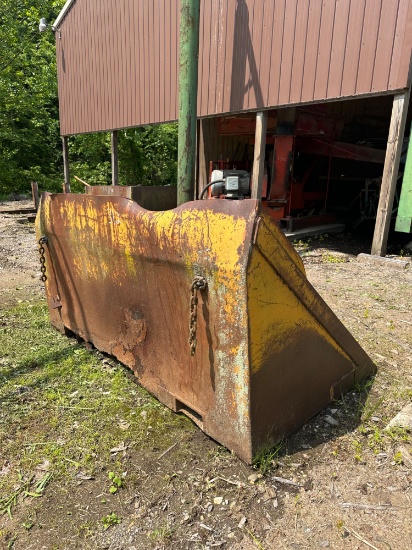 8x4' Slip on Clean up Bucket