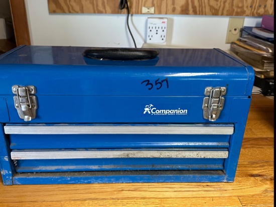 blue companion tool box