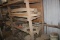 Wood Shelves & Contents