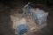 Pallet of Misc Chain, Parts, Motor & Drive
