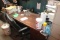 Desk and contents