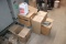 Filter Lot: contents of boxes on floor