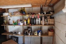 Room Of Misc. Forestry Equipment Paint, Tags, Tools & Other Misc. Tools Not Already Sold