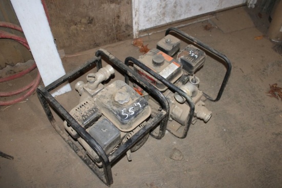(2) Water Pumps