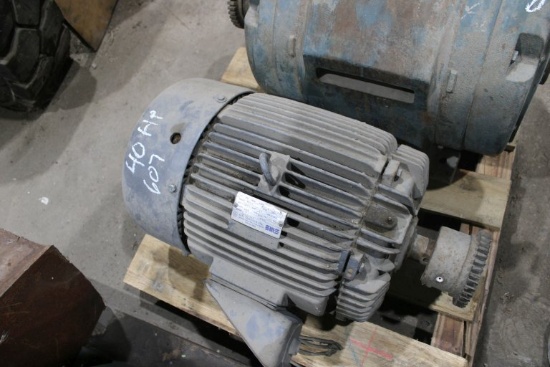 40 HP Electric Motor, 1800 RPM
