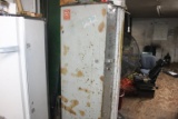 Metal Cabinet on Wall and Contents