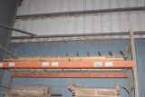 Contents of rack and on the floor (rolls, auger