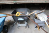 Wheel Barrow & Hand Tools