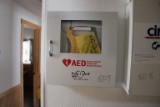 AED on wall
