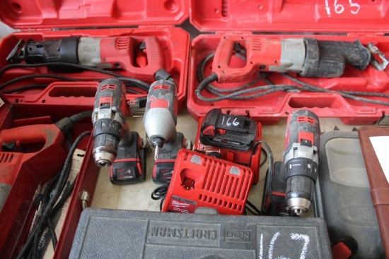 Milwaukee M18 & Sears Craftsman Power Tools