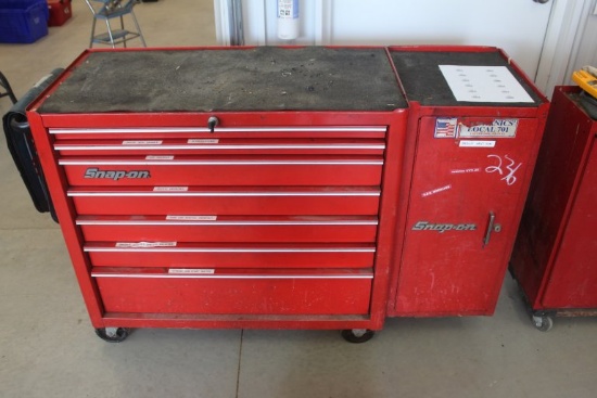 Snap On Tool Box With Tools