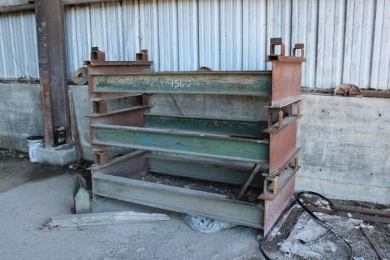 (3) Steel Racks 4'x6'