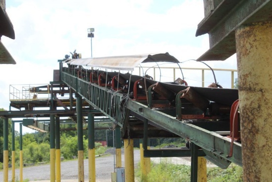 100' Concave Belt Conveyor