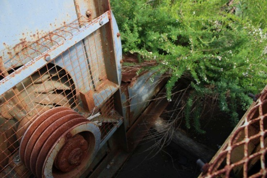 Phelps 36" Blower, No motor, Located on yard in back