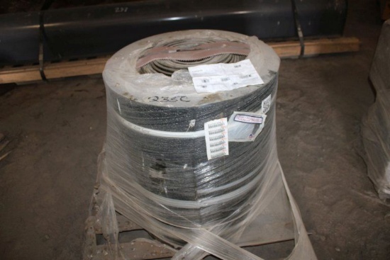 New 110'x30" 2 Ply Open End Rubber Belting