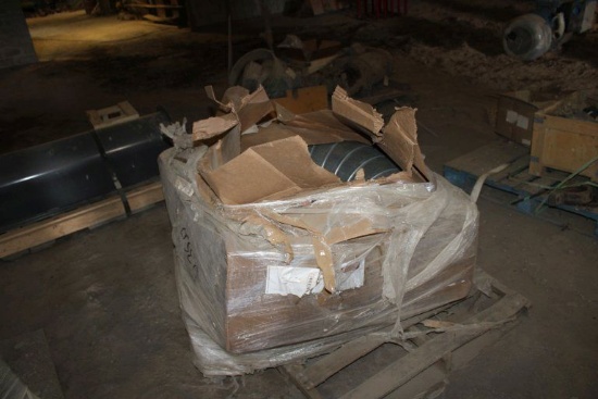 (2) Boxes New Bust Pipe Pieces, 13" Diameter