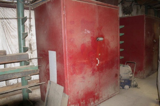 Cabinet and Contents