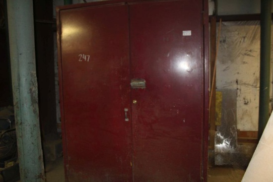 Cabinet and Contents