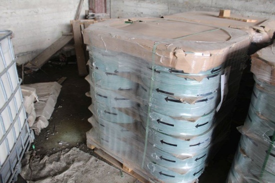 Pallet of 3/8 x .035 Strapping, 28 Rolls