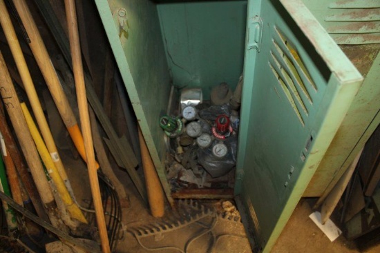 Lockers of Contents PPE Gear, and Torch Regulators