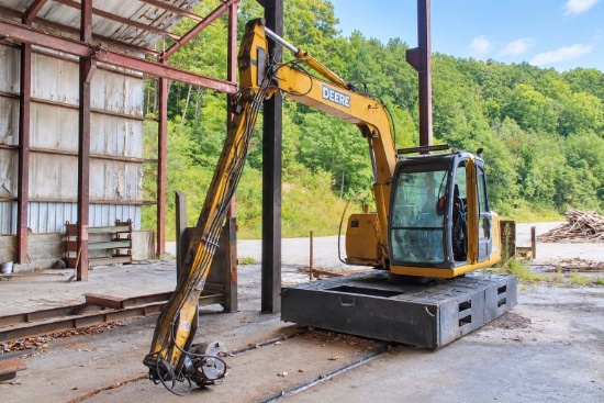 John Deere 80C Rail- Excavator