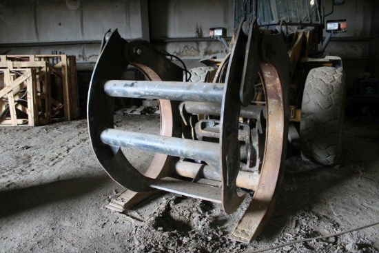 Log Bale Clamp For Kawasaki Wheel Loader