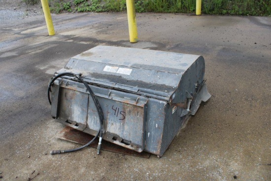New Holland 6' Sweeper Bucket for skid steer