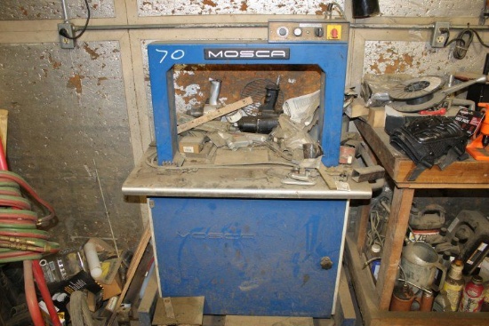 Mosca Auto Strapping Machine and Contents