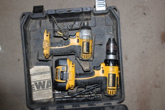 Dewalt Impact and Drill Set