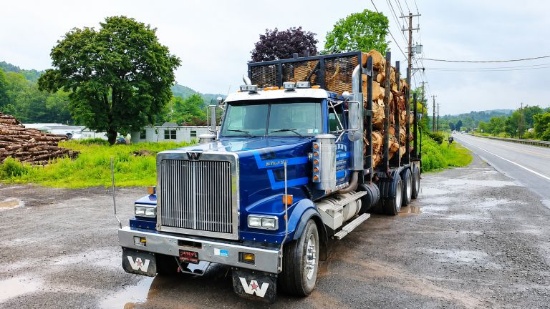 Western Star Tri-Axle Log Truck