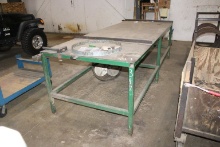 48"x120" Steel Table and Contents
