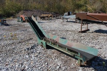 8' Belt Conveyor with 11" Belt, 10" bottom, 7" flare sides