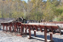 32' Mellott Log Trough