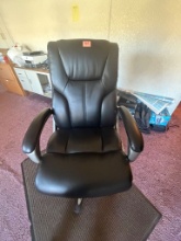 Leather Black Office Chair