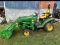 John Deere 1026R Tractor with H120 Loader