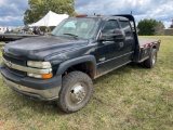 2001 Chevrolet 3500 Duramax Diesel Flatbed Dually