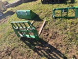 Lot of 3 John Deere quick attachments