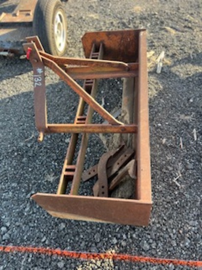 3PT 4FT BOX BLADE W/RIPPERS