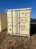 20 FT STORAGE CONTAINER SINGLE DOOR
