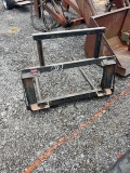 SKID STEER HAY FORK
