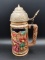 German Beer Stein- Music Box On Lid