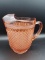 Miss America Pink Pitcher with Ice Lip