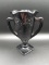 Fenton 2 Handle Vase Embossed