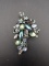 Blue & Green Vintage Broach