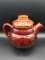 Handmade Rockingham Pottery Teapot