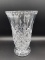 Large Crystal Vase